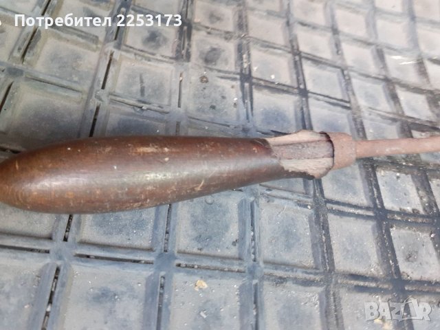 Ръчен поялник с медно острие, снимка 2 - Поялници и запояване - 41410225