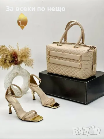 Chanel Дамски Сандали На Ток Шанел - Различни Цветове Код SEM-296, снимка 9 - Сандали - 55782997
