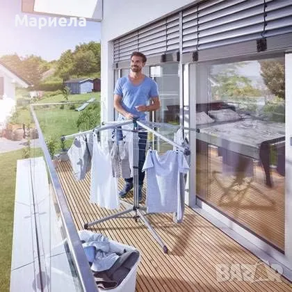 Сушилник за дрехи Leifheit Linopop UP 140, снимка 3 - Сушилници - 48529035