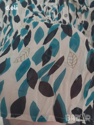 Monsoon Original Size L 100% Коприна , снимка 4 - Ризи - 46536032