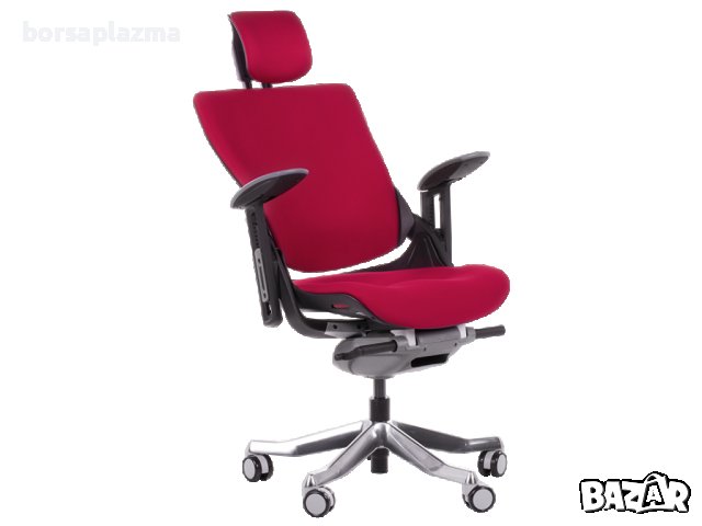 Ергономичен стол BRUNO - червен, снимка 1