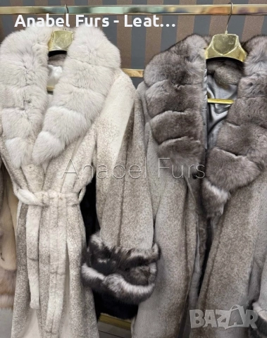 Дамски палта естествена кожа и естествен косъм, снимка 7 - Якета - 37512393