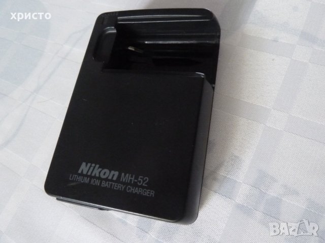 зарядно Nikon MH-52 оригинално, снимка 1 - Батерии, зарядни - 41775825