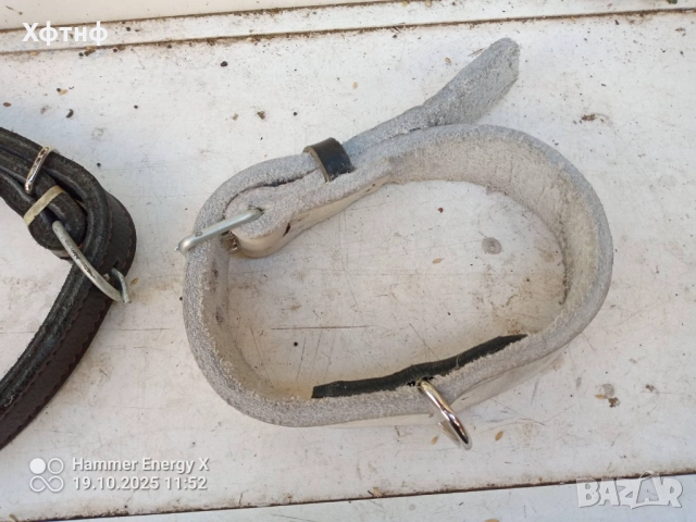 Продавам нашийници за големи кучета много здрави нови и ръчна изработка са, снимка 2 - За кучета - 52114720