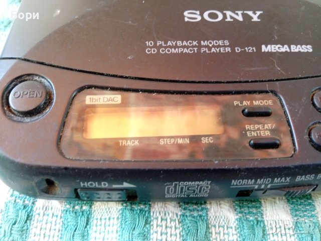 SONY D-121 DISCMAN, снимка 4 - Плейъри, домашно кино, прожектори - 41573694