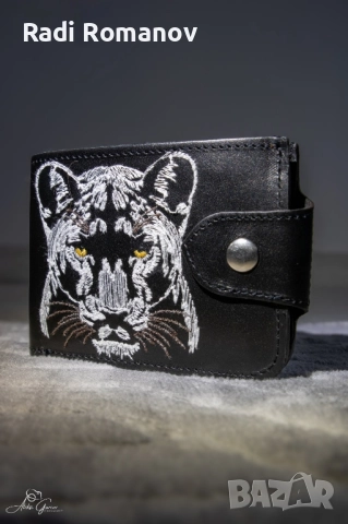 Ръчно изработени мъжки кожени портфейли 