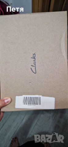 Сникърси CLARKS – Rex Pace K 261470447 Black Leather , снимка 8 - Детски обувки - 41103341