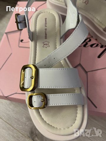 Сандали-ест.кожа, снимка 2 - Сандали - 41646756