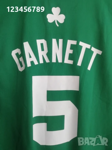 Adidas Boston Celtics #5 Kevin Garnett NBA оригинален потник Бостън Селтикс , снимка 3 - Тениски - 51001433