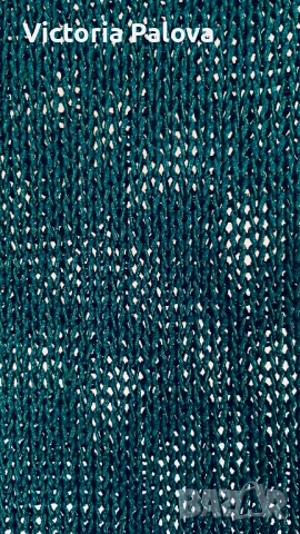 OUI MOMENTS премиум сегмент мрежеста блуза, снимка 2 - Блузи с дълъг ръкав и пуловери - 52847189