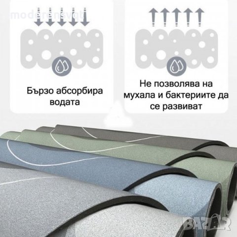 Абсорбираща противоплъзгаща се постелка правоъгална, снимка 6 - Други - 41948942