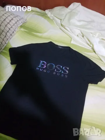 Тениска HUGO BOSS-L, снимка 2 - Тениски - 55755003