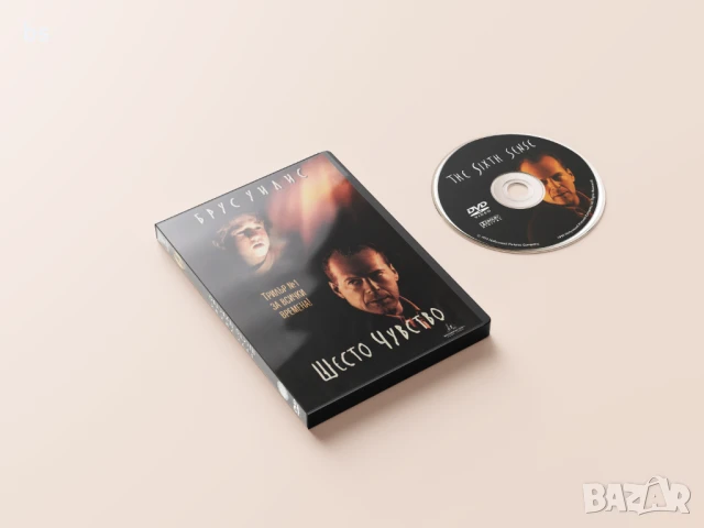 Шесто чувство DVD -R с Брус Уилис, снимка 3 - DVD филми - 50929499