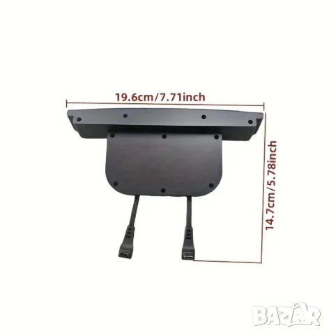 Разширителен Хъб за Tesla Model 3/Y 2021–2024, 2xUSB-C, 2xUSB-A, Бързо Зареждане, Лесно Фиксиране!, снимка 5 - Аксесоари и консумативи - 51348552