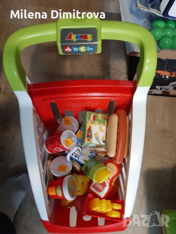 Детски магазин с количка, снимка 1 - Образователни игри - 41350987
