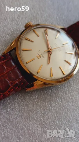 Мъжки часовник Тисот автоматичен(Tisot automatic)1960 година,отлично състояние, снимка 9 - Мъжки - 50092531