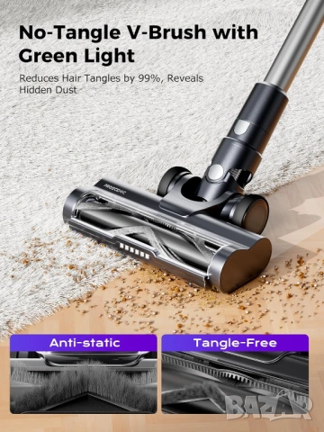 Безжична прахосмукачка Proscenic P16, 55KPA НОВА, снимка 6 - Прахосмукачки - 53420876