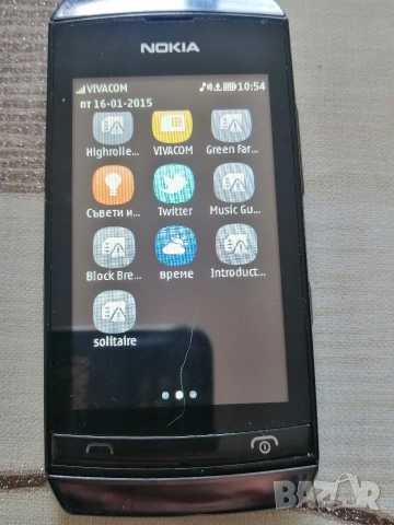 Телефон NOKIA ASHA 306, снимка 3 - Nokia - 53587910