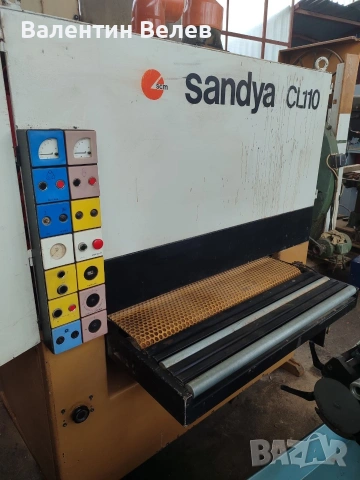 двувалов калибровачен шлайф на 1100мм.с пета-SCM, снимка 3 - Други машини и части - 53516593