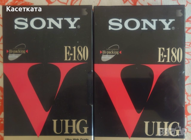 Видеокасети VHS Sony UHG E-180