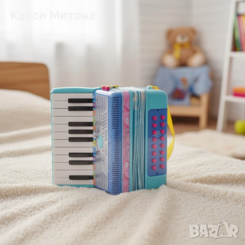 Детски акордеон с реалистично звучене Cheerful Song
