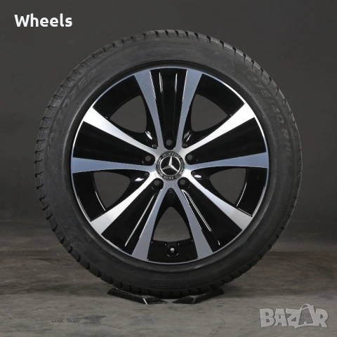 18" 5x112 Mercedes E-Klasse W213 S213 Bicolor Sport Packet OEM, снимка 2 - Гуми и джанти - 53568424