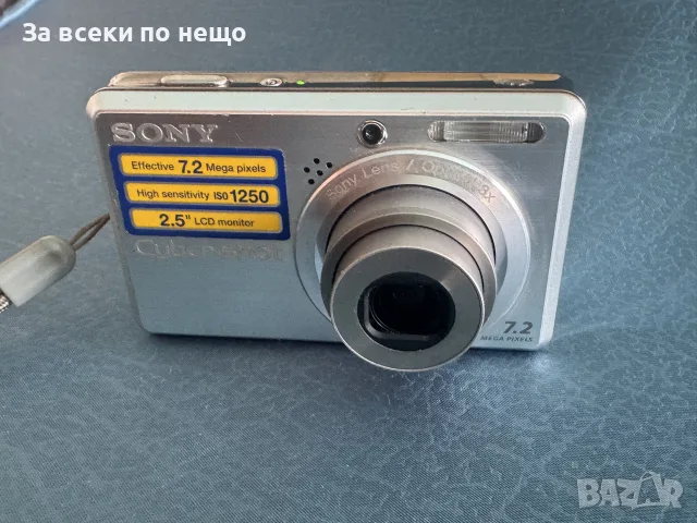 Цифров фотоапарат Sony CyberShot DSC-S750 , 7.2MP , 3x Zoom ,  Sony DSC-S750, снимка 14 - Фотоапарати - 56229084