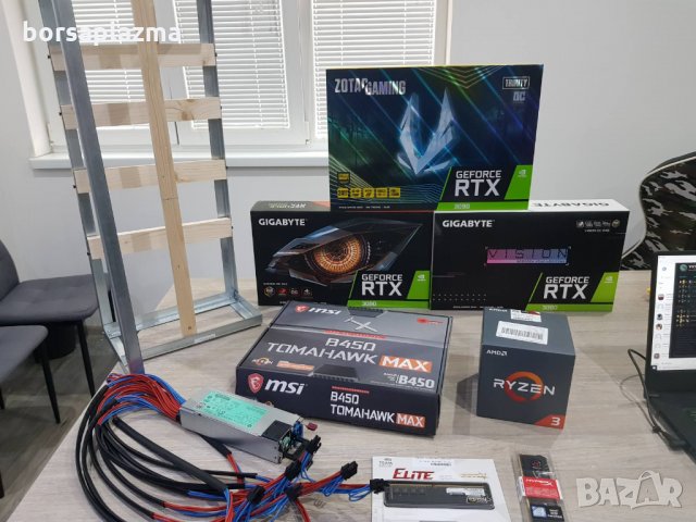 Чисто нова видеокарта MSI GeForce RTX 3080 Ti Gaming X Trio 12G, 12288 MB GDDR6X, снимка 6 - Видеокарти - 34432443