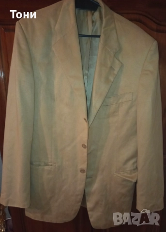 DOWNTOWN VISION Ново Мъжко Сако от Чист Натурален Кашмир L , снимка 2 - Сака - 52447505