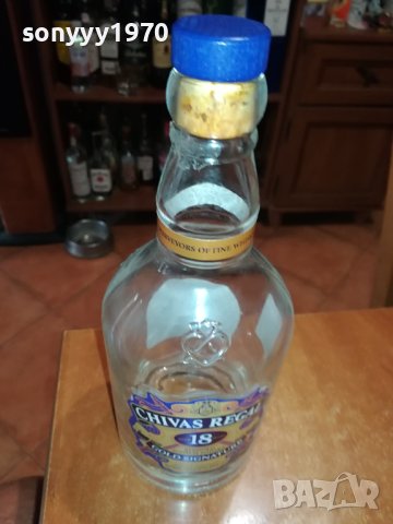 CHIVAS 18 years-празно шише за колекция 1606231015, снимка 5 - Колекции - 41203460
