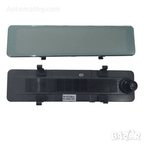 Видеорегистратор в огледало Automat, Камера за задна, 4K, 128GB, снимка 2 - Аксесоари и консумативи - 42025755