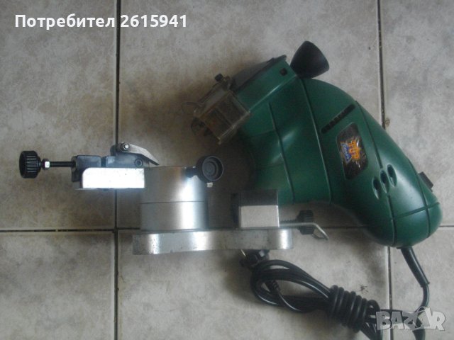 220W/130W-Профи Ел.Машина Заточване Вериги-MATRIX/Top Craft-Герм/Холандия-Отлична-Ъгъл Заточване 30, снимка 5 - Други инструменти - 41043624
