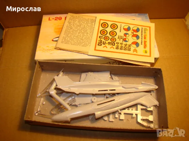 1/72 L-29 DELFIN РЕТРО МОДЕЛ ЗА СГЛОБЯВАНЕ САМОЛЕТ, снимка 3 - Влакчета, самолети, хеликоптери - 48749337