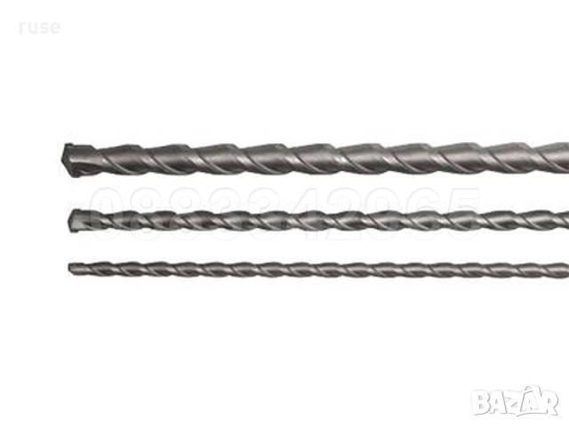 НОВИ! Свредла ударни 1000мм Parkside SDS-Plus за бетон камък тухла, снимка 4 - Други инструменти - 52403428