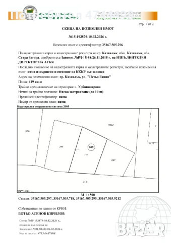 Урбанизиран парцели , снимка 3 - Парцели - 53573174