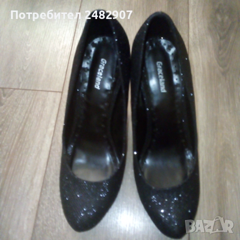 Блестящи дамски обувки, снимка 7 - Дамски обувки на ток - 51595297