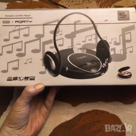  MP3 portable cd player нов 