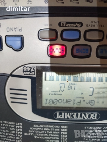 Синтезатор Bontempi PM 746 , снимка 3 - Синтезатори - 52837120