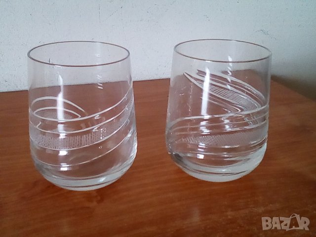 Чаши, гравирано стъкло, снимка 3 - Сервизи - 39028836