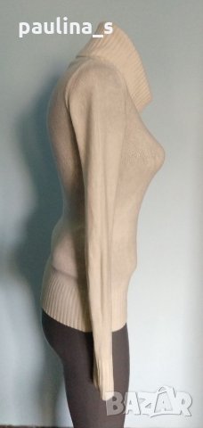 XS / M - Пуловер с щедра поло яка "Kenvelo"® / малък размер, снимка 3 - Блузи с дълъг ръкав и пуловери - 34117404