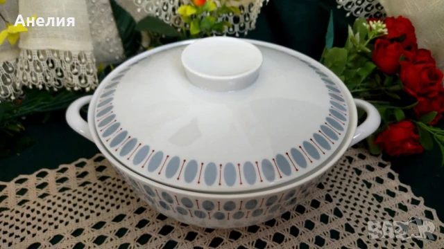 Прекрасна комбинация на Seltmann Weidenen Bavaria , снимка 4 - Чинии - 50923555