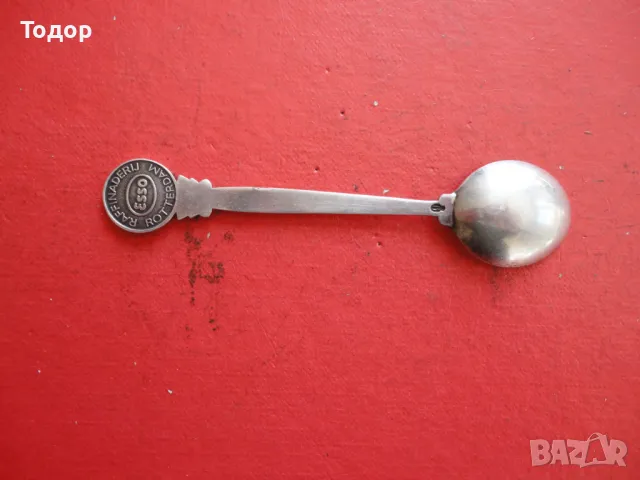Невероятна старинна лъжичка Esso, снимка 2 - Антикварни и старинни предмети - 48431293