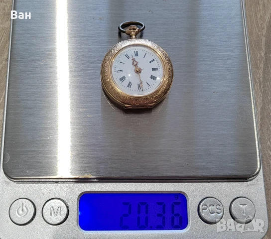 Златен часовник, снимка 3 - Луксозни - 51072492