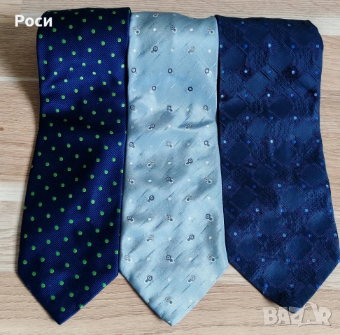 Сини копринени вратовръзки , снимка 2 - Други - 53846862