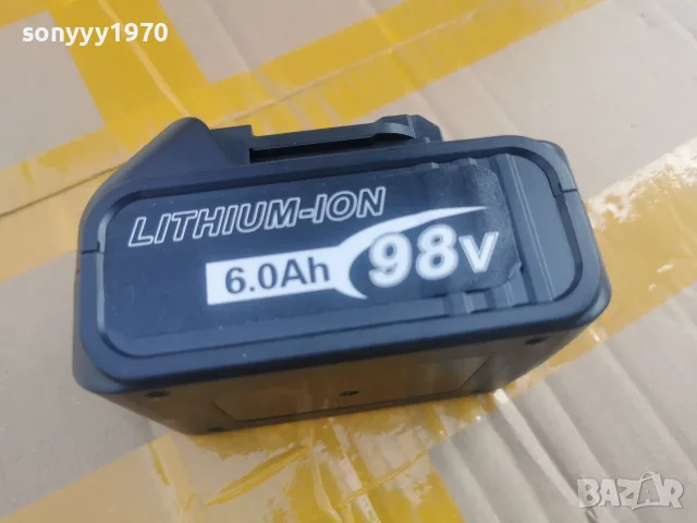 LITHIUM-ION 98V 6Ah BATTERY PACK 0109261347, снимка 4 - Градинска техника - 55898449