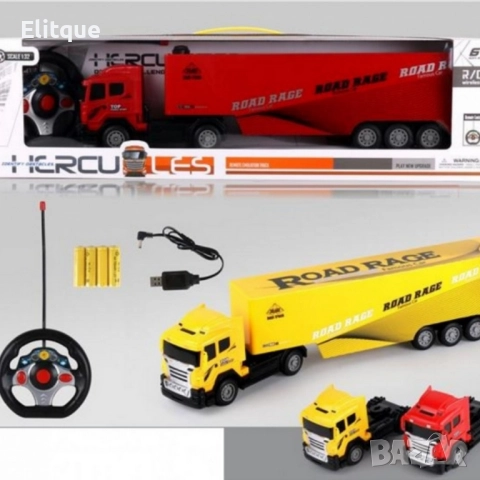 Камион с дистанционно управление Hercules Road Rage