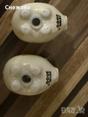 Порцеланов комплект за сол и пипер, снимка 6 - Други ценни предмети - 52978963