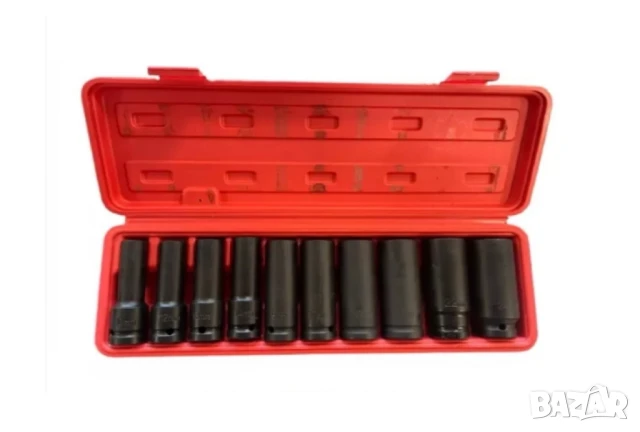 Комплект ударни вложки 10ч (1/2) ОТ 10 - 24мм