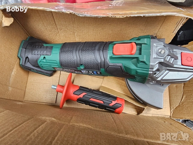 Нов! PARKSIDE Акумулаторен ъглошлайф PWSA 20-Li F4 Kompernass с Гаранция 