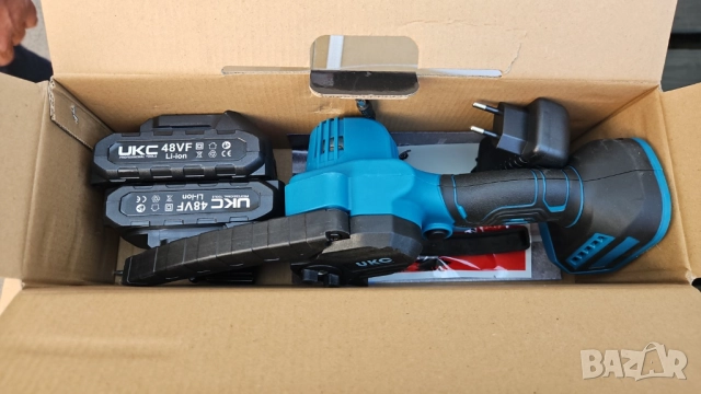 Акумулаторна резачка за клони UKC 48V КОМПЛЕКТ + 2 вериги, снимка 6 - Други инструменти - 52242803